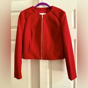 Hugo Boss Red Jacket, Size 8, Like New